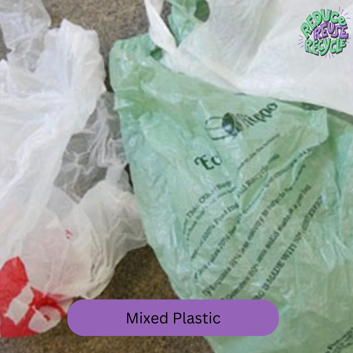 mixed plastic mixed plastic